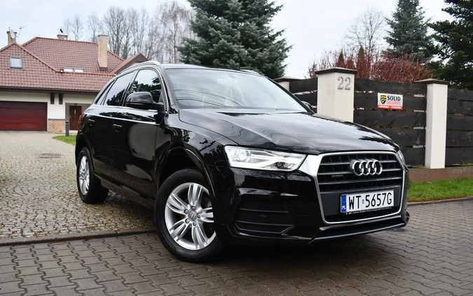 Audi Q3 cena 81500 przebieg: 89000, rok produkcji 2016 z Warszawa małe 172